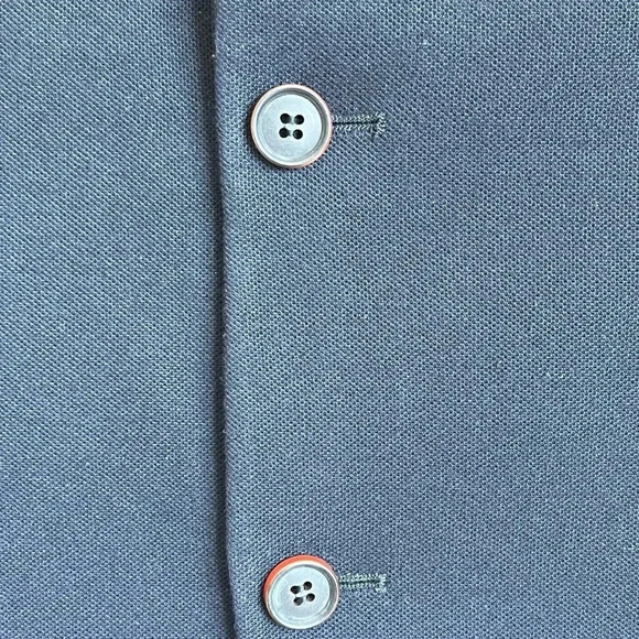 PERRY ELLIS PORTFOLIO SLIM FIT NAVY BLUE WOOLBLEND KIDS BLAZER XL - Picture 9 of 16